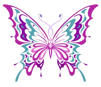 Art Nouveau Butterfly by Neale Osborne